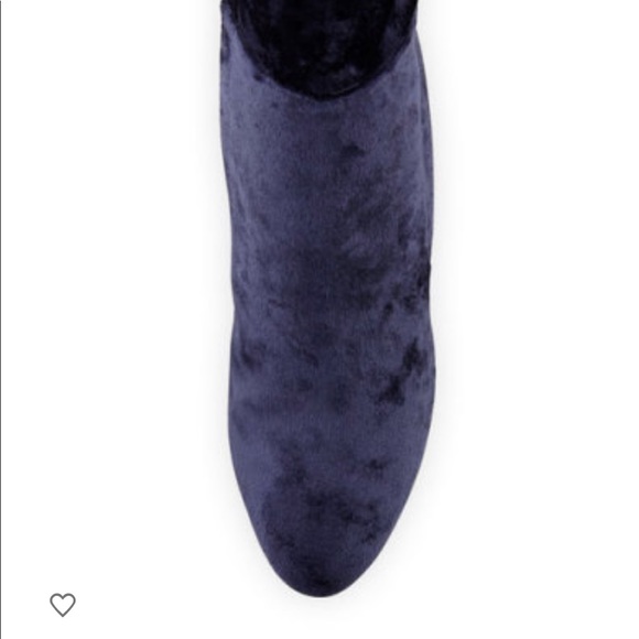 Jimmy Choo Toni Over-The-Knee Stretch-Velvet Boots - Picture 3 of 8